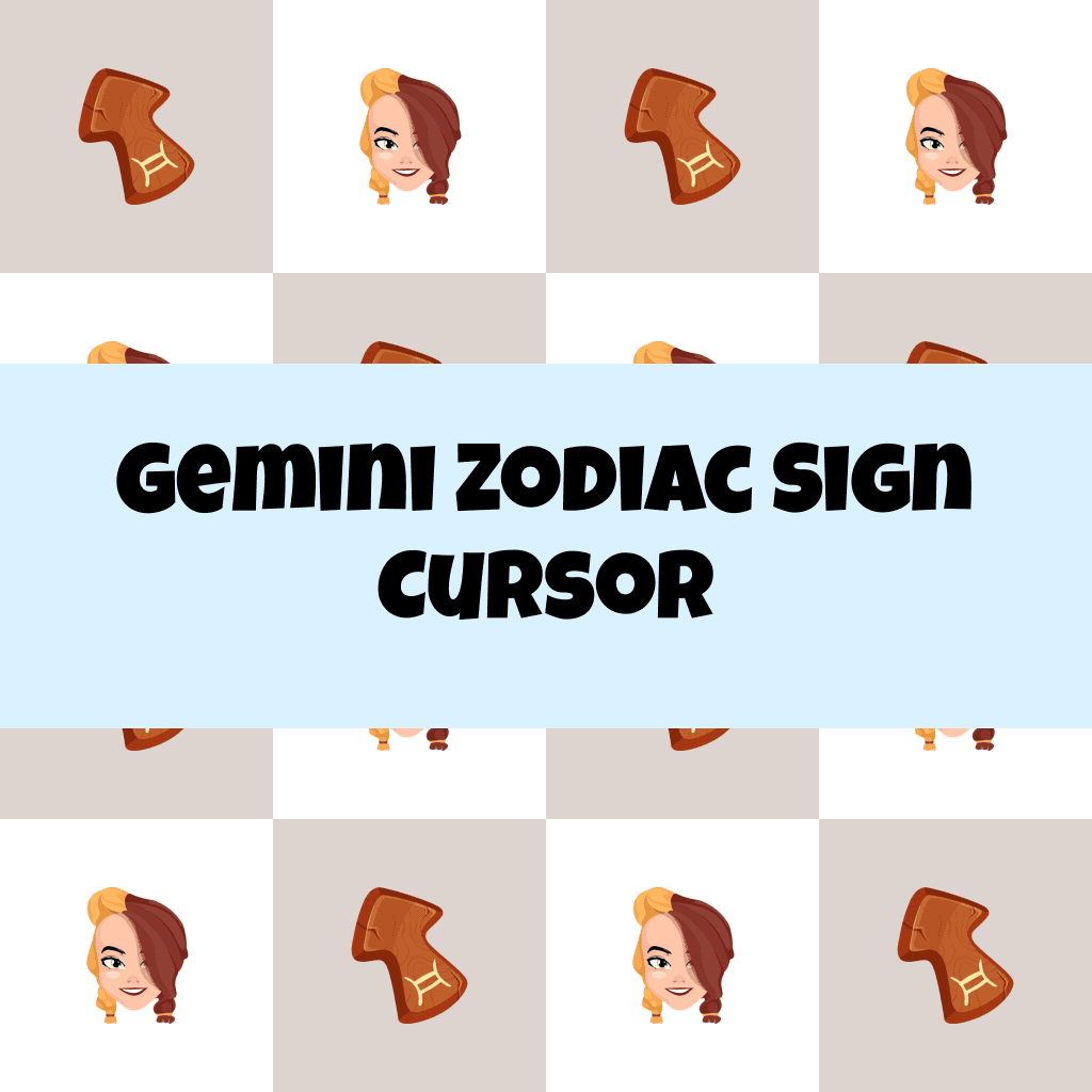 Preview Gemini Zodiac Sign cursor custom cursor pack